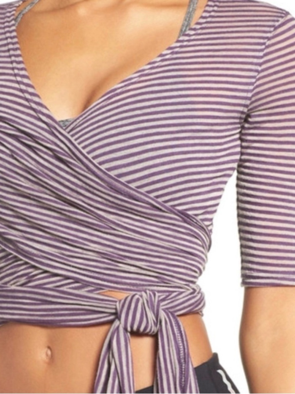 Free People Giselle Wrap FP
Movement Cropped Top